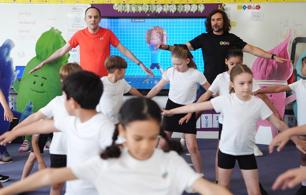 The Activate series are only five minutes long - making them good for getting a small amount of movement into a young child’s day. (PA)