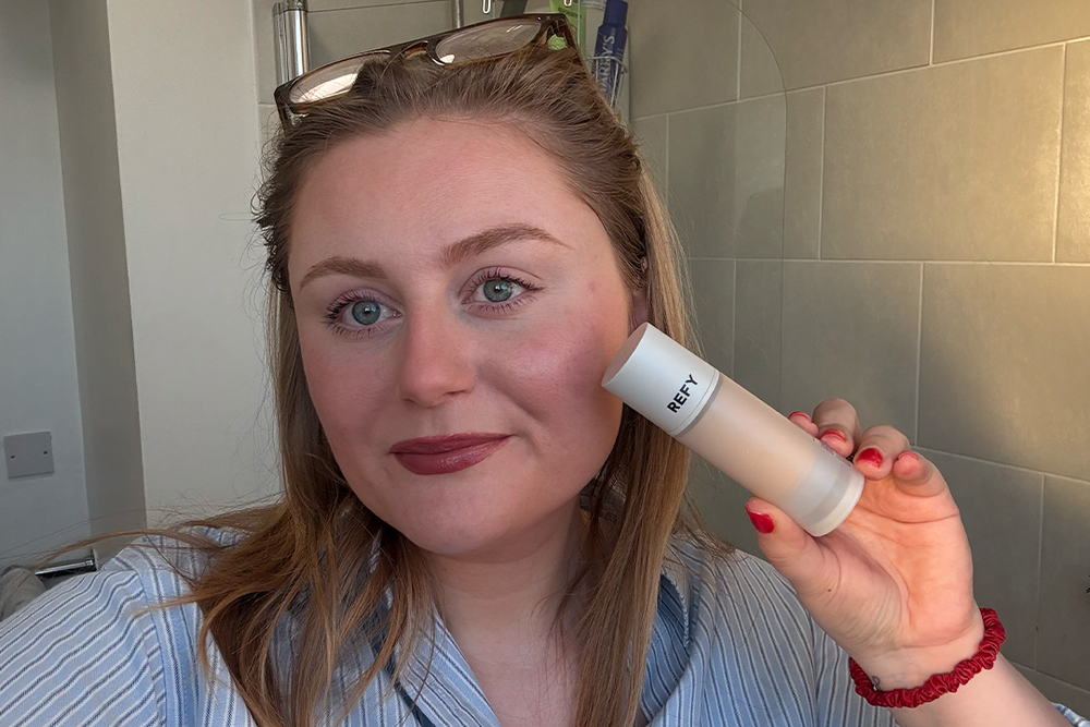 It really is subtle, so anyone suffering acne or intense redness might not find it offers enough coverage (Lucy Smith/The Independent)
