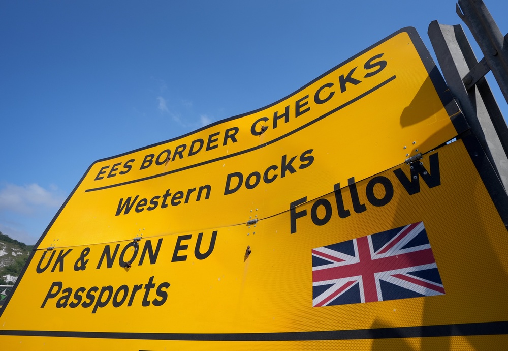 EES border checks are carried out at the Port of Dover (Gareth Fuller/PA) (PA Wire)