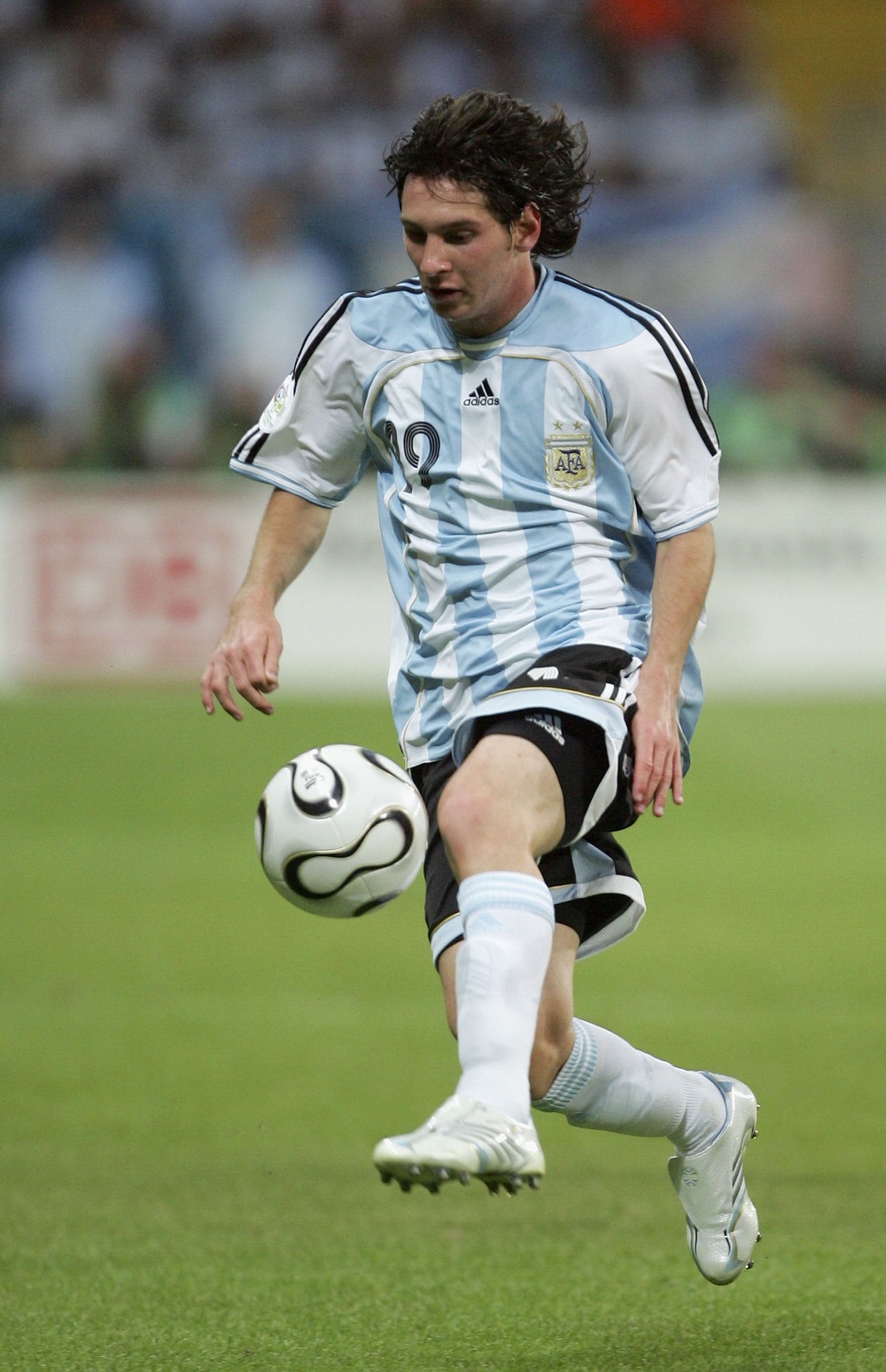 Lionel Messi at the 2006 World Cup (Getty)