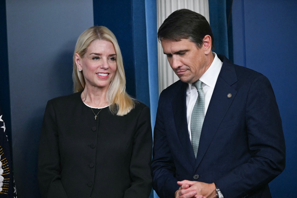 Blanche, who was tapped for Attorney General after Trump fired Pam Bondi, has emerged as a key figure working behind the scenes to shape the Justice Department’s role fulfilling the president’s agenda (AFP/Getty)