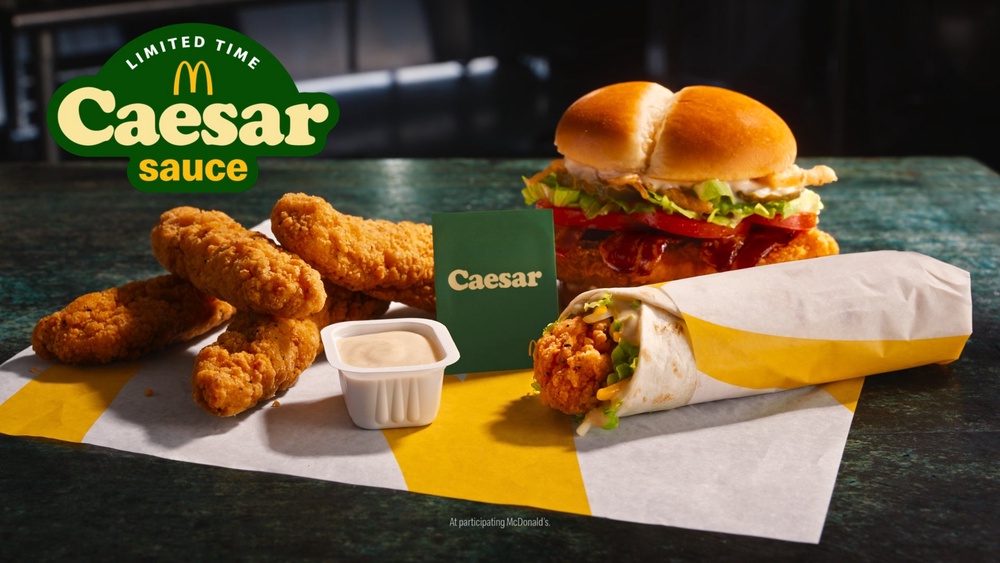 McDonald's is adding Caesar sauce to their chicken menu (McDonald's)