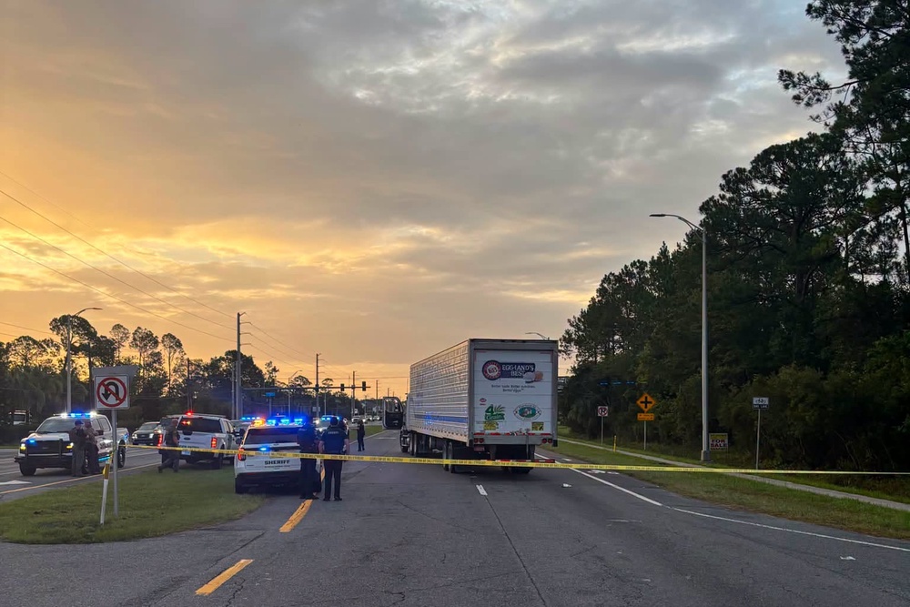 This marks the third death in about a week involving encounters with ICE agents, following shootings in Texas and Maine (St. Johns County Sheriff’s Office via AP)