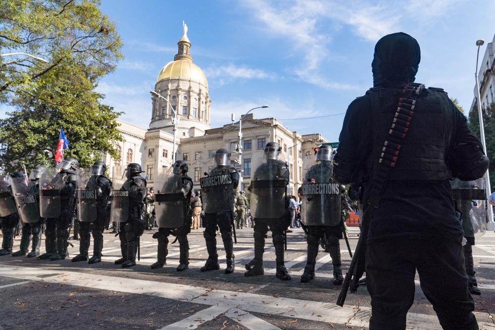 Police in Atlanta in 2020 (Getty)