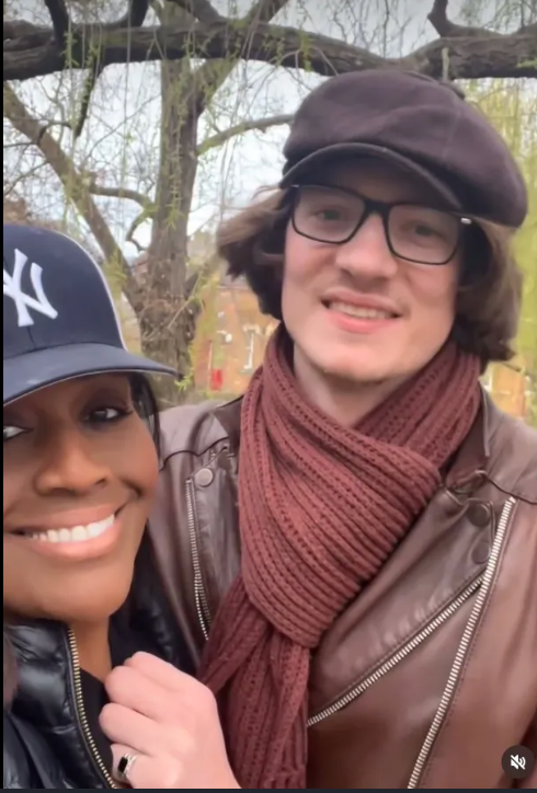 Alison Hammond and boyfriend David Puttnam (Instagram)