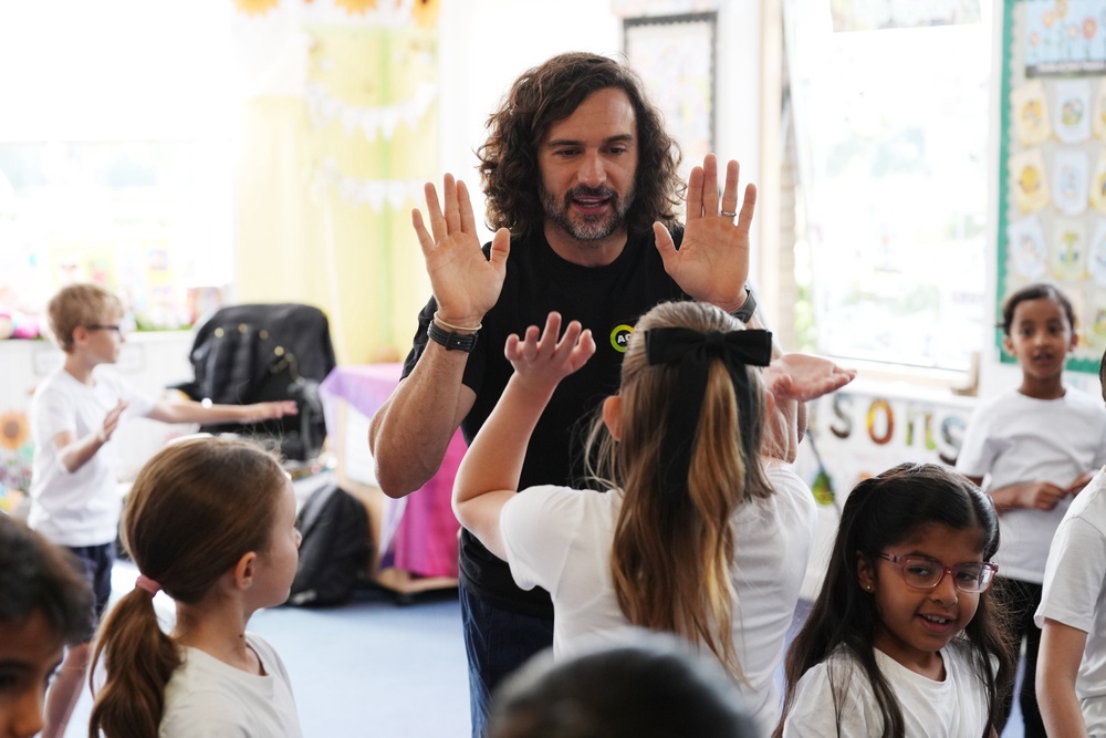 Wicks has urged children to take part in his free five-minute animated fitness series, Activate (Jonathan Brady/PA) (PA Wire)