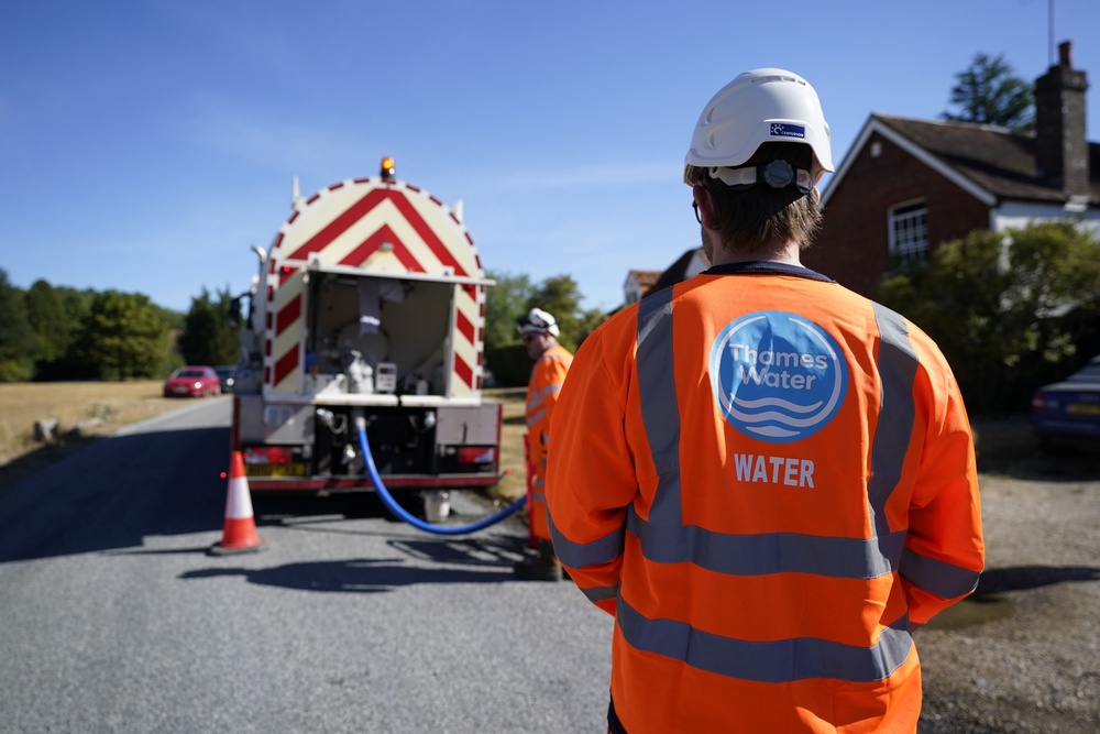 Troubled Thames Water has revealed it swung to an annual profit but saw its debt mountain balloon close to £20 billion (PA)