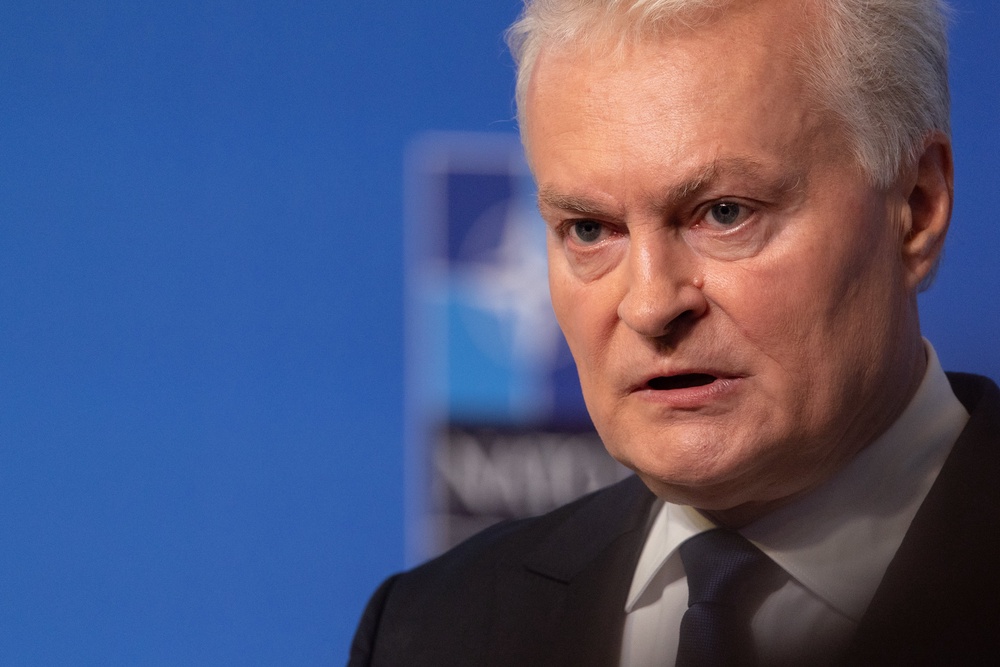 Lithuanian President Gitanas Nauseda (Getty)
