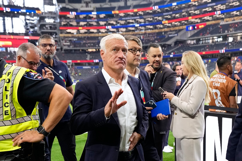 Perhaps more than any current manager, Deschamps has defined the recent era of international football (AP)