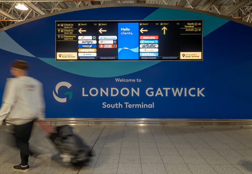 Gatwick is the UK’s second busiest airport and one of the busiest single-runway airports in the world (Getty/iStock)