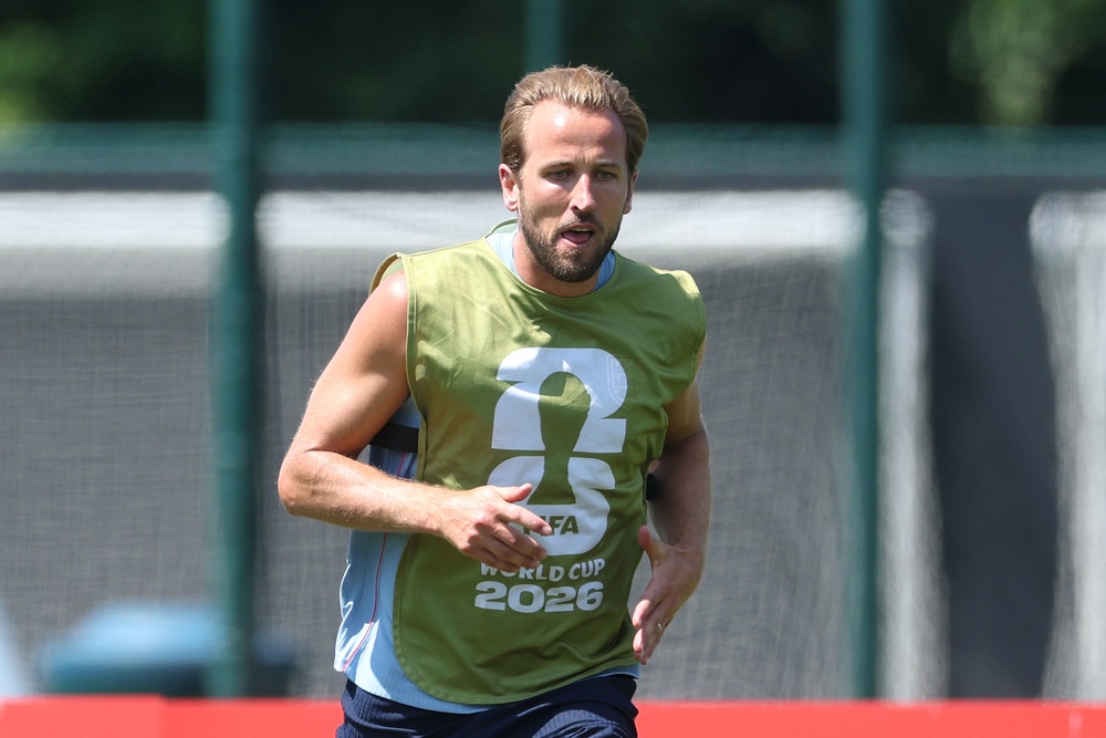 Kane is set to lead England against Argentina (Getty)