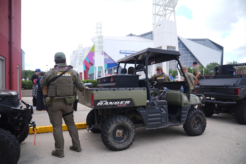 Atlanta have deployed increased security for England vs Argentina (PA)