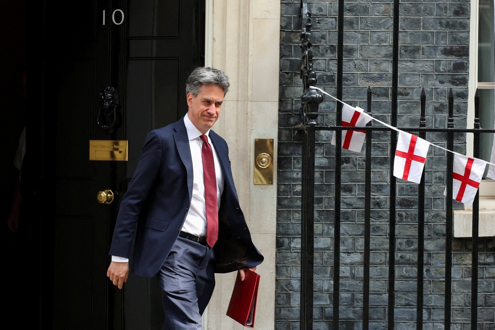 Ed Miliband appears to have lost out on the coveted chancellor job (Reuters)