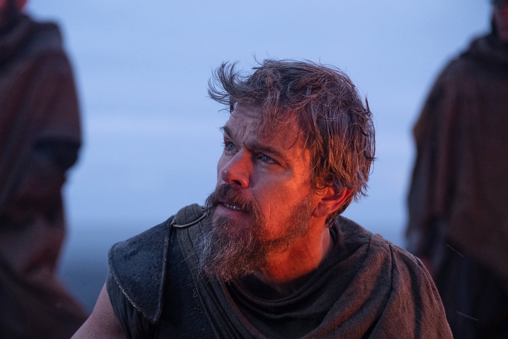 Matt Damon in ‘The Odyssey’ (© Universal Studios. All Rights Reserved.)
