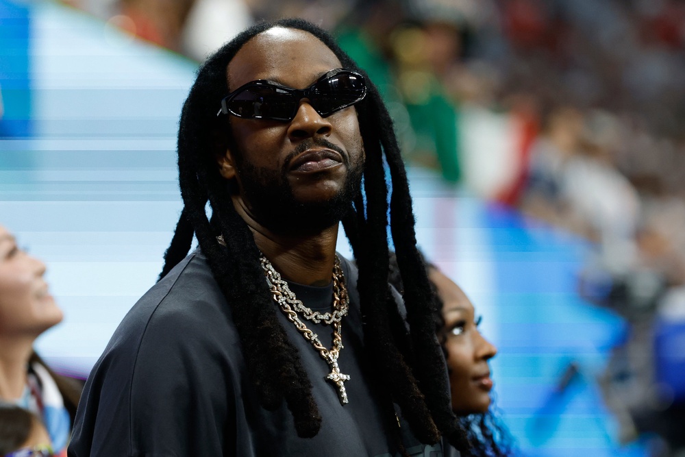 American rapper 2 Chainz was also spotted in the crowd (AP Photo/Erik S. Lesser)