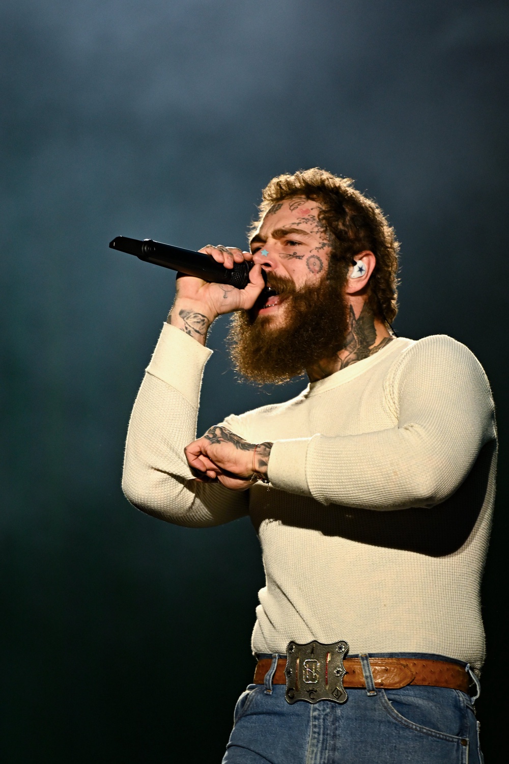 Post Malone will headline the closing ceremony ahead of the World Cup final (Getty)
