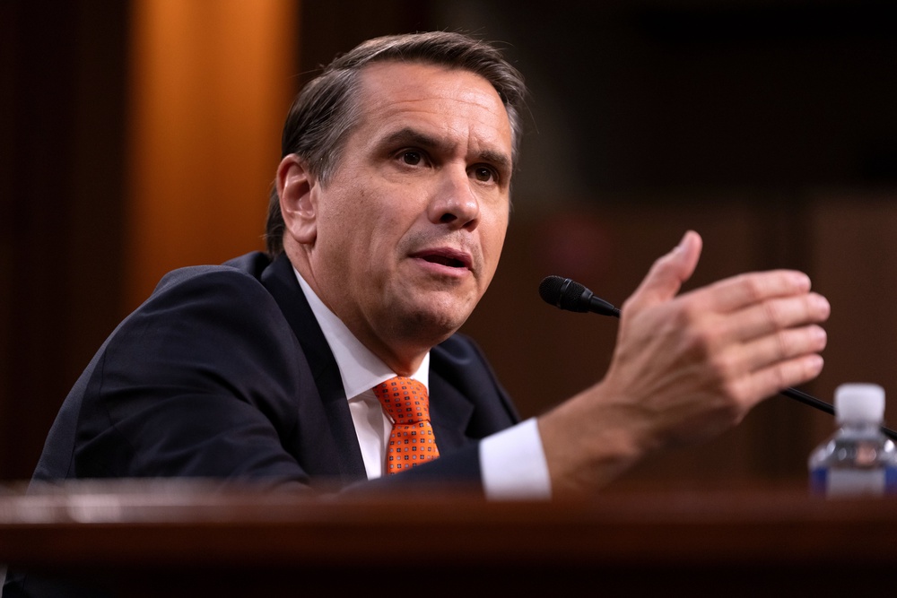 Acting Attorney General Todd Blanche was grilled by both Republican and democratic senators Wednesday over the Trump administration’s handling of the Jeffrey Epstein files. (AP)