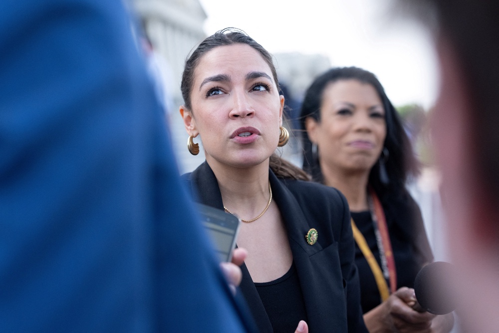 Rep. Alexandria Ocasio-Cortez (D-N.Y.) said that ICE killings have essentially become a campaign promise (Reuters)