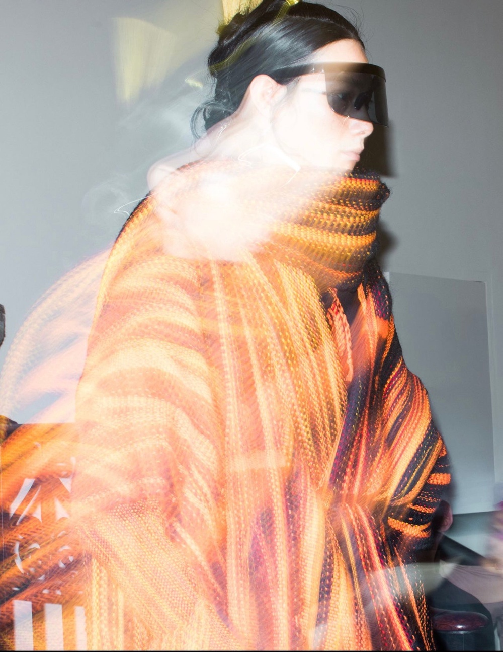 Blending centuries-old craftsmanship with contemporary design, Benedict Lamb's garments are woven using the Japanese art of Saori. The intuitive, free-flowing technique ensures every piece of fabric is entirely unique. (Darian Zahedi)