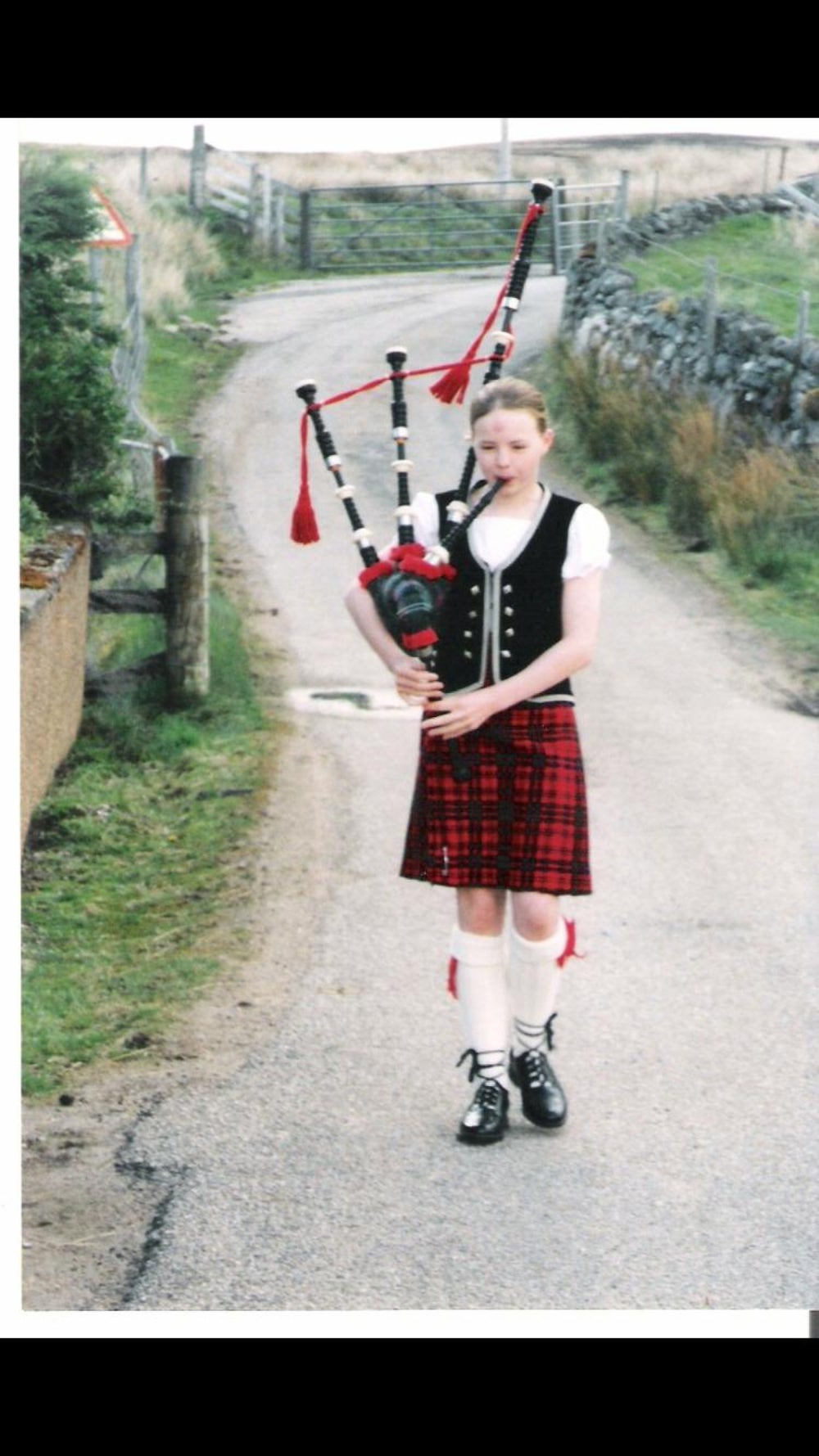 Hope Gordon was a keen piper and highland dancer as a youngster (Glasgow 2026/PA)