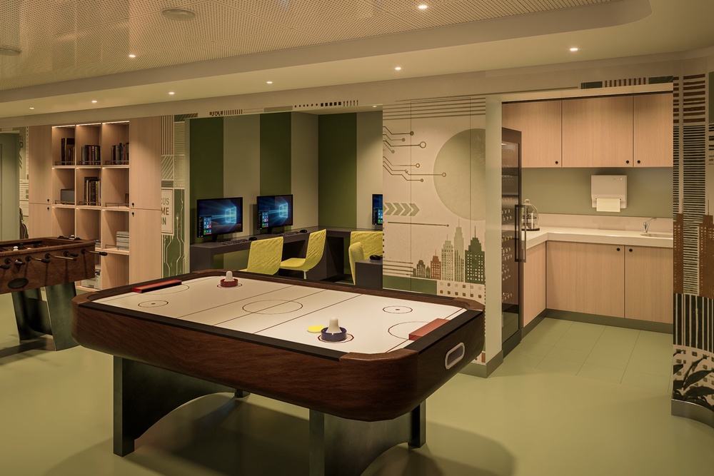 Teens will have their own space on Crystal Grace (Crystal)