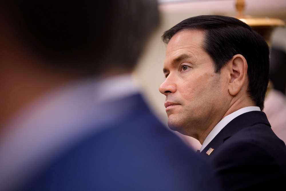Secretary of State delivered a speech denouncing communism on Thursday morning. (Getty Images)