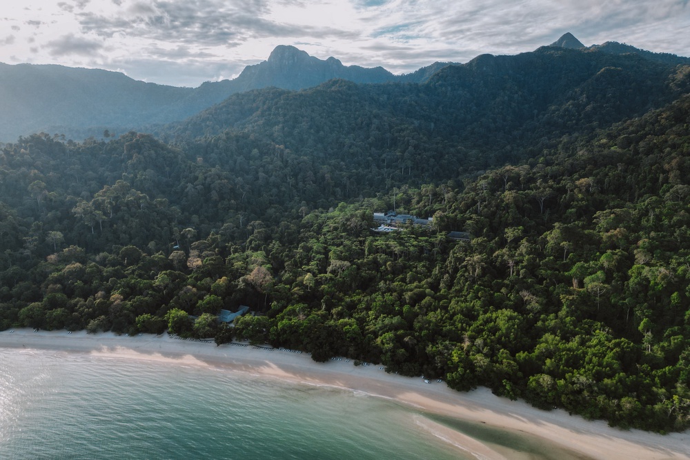 The Datai Langkawi seen from Datai Bay (The Datai Langkawi)