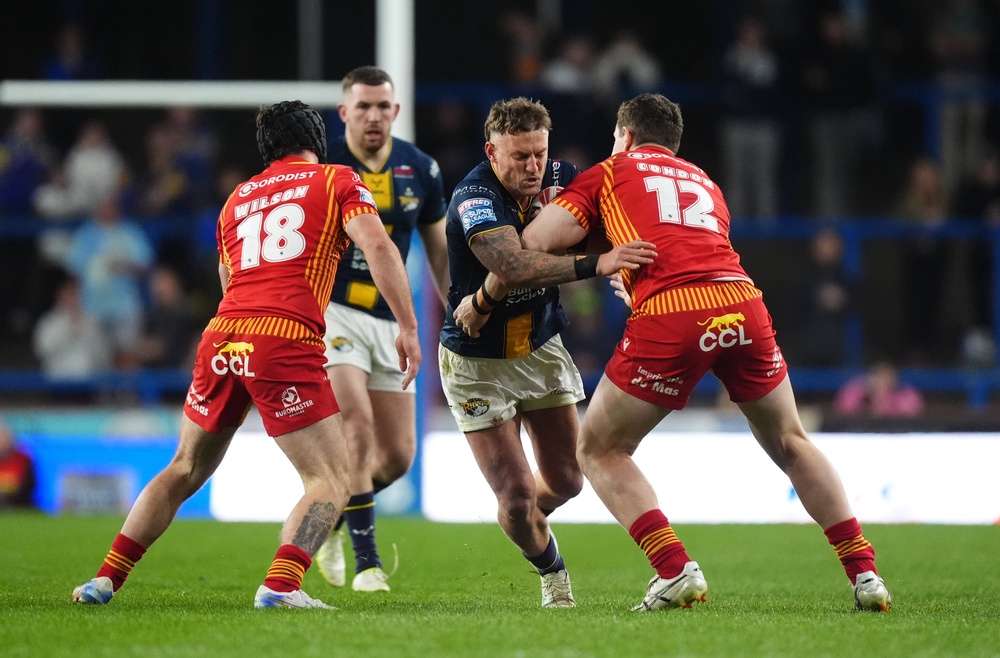 Catalan Dragons take on St Helens in Super League on Friday looking to escape mid-table (Mike Egerton/PA) (PA Wire)