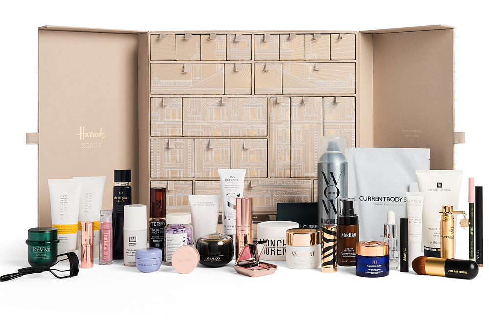 Image from: Everything inside Harrods’ beauty advent calendar