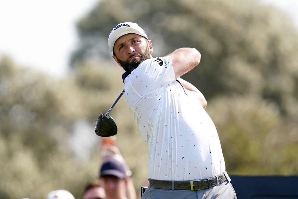Jon Rahm hopes he is celebrating winning the Open when the World Cup final kicks off (Jacob King/PA) (PA Wire)