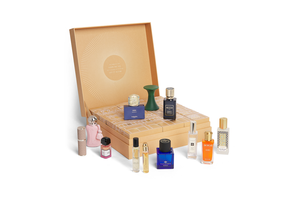 Image from: Everything inside Harrods’ beauty advent calendar