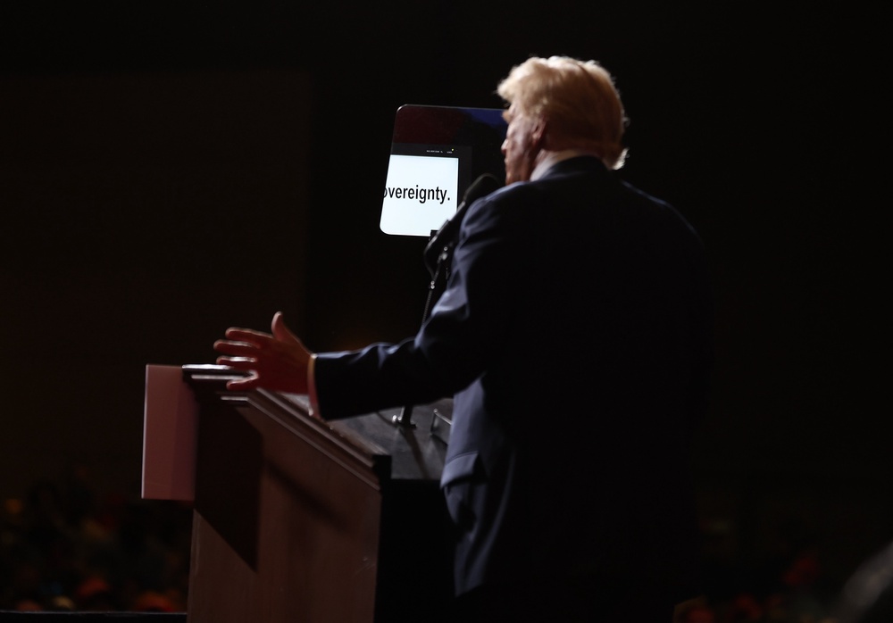 Image from: Trump news live: Leavitt promises election interference speech will ‘shock’ America — if networks air it