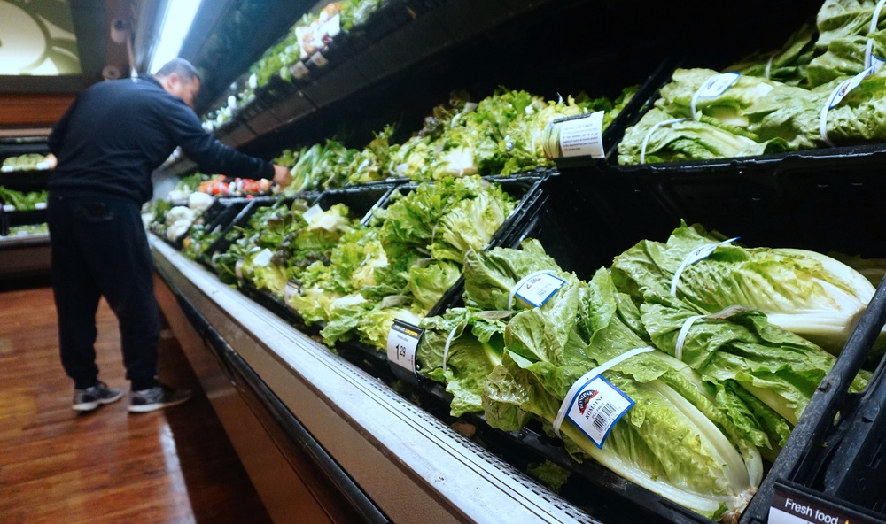 In 2018, romaine lettuce was linked to two major E. coli outbreaks tied to growing regions in Arizona and California (AFP via Getty Images)