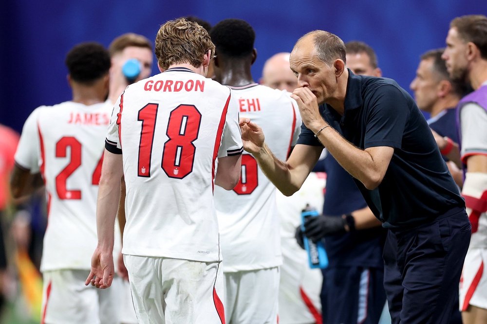 Tuchel spoke about England’s ‘DNA’ following the defeat to Argentina and said it was why his team dropped off (Getty)