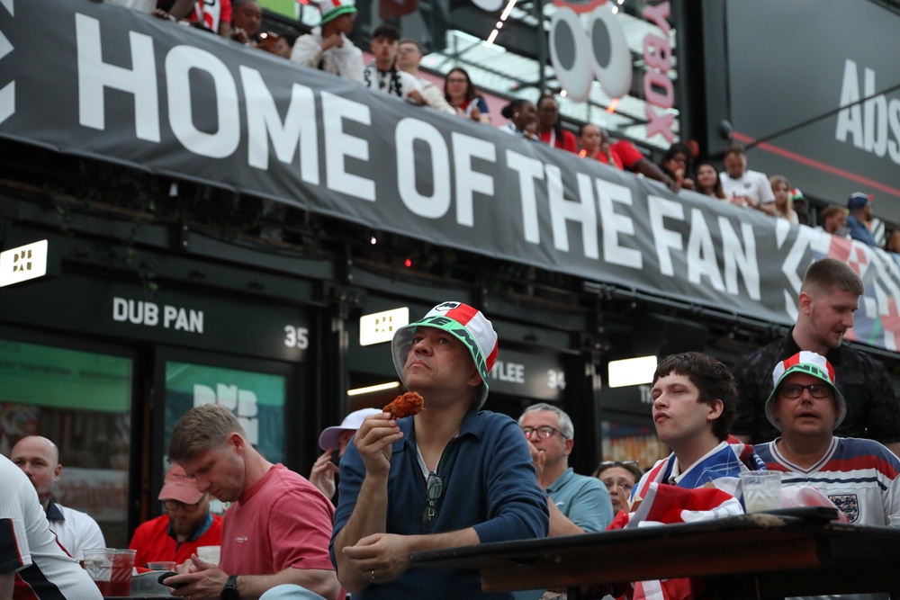 Matchdays meant more than football, with pubs, takeaways and supermarkets all reporting a surge in spending (Getty)