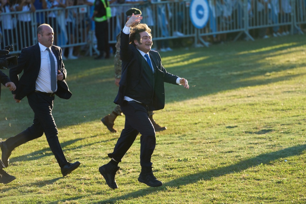 Argentina President Javier Milei (AP)