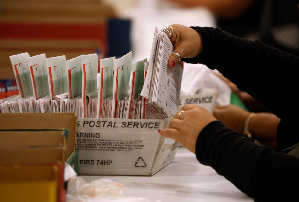 Trump has long sought to cast doubt on the legitimacy of the nation’s elections by elevating baseless or misleading claims about the ballots cast and how they are run (Getty)