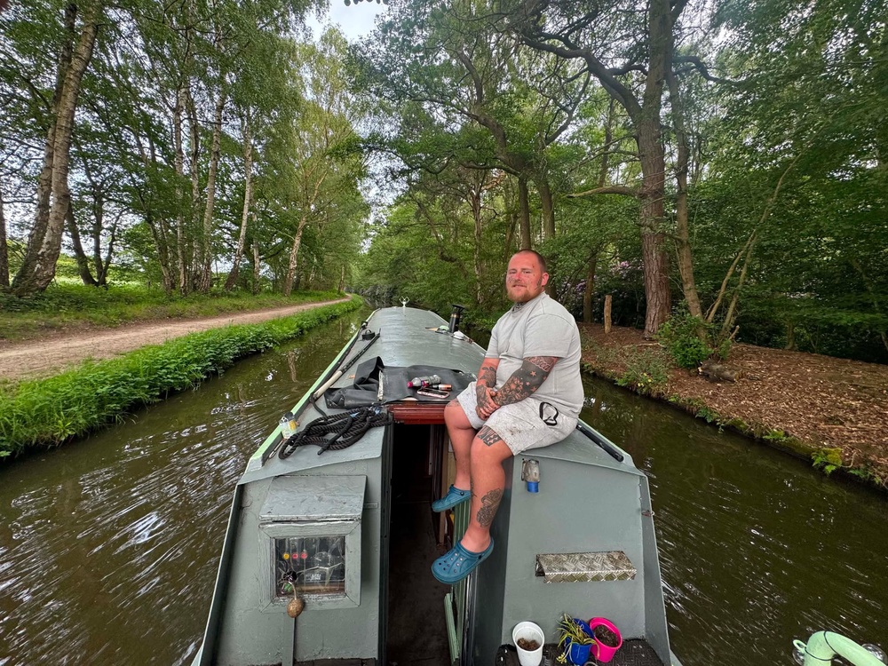 Daniel became fascinated with narrowboats as a child (Collect/PA Real Life)
