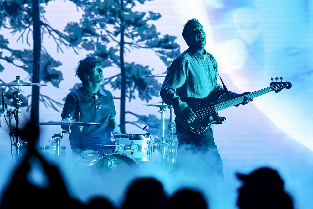 Josh Dun, left, and Tyler Joseph of Twenty One Pilots (Getty)