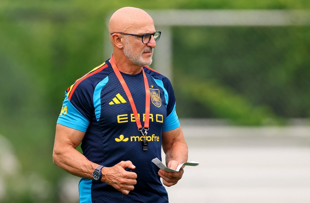 Luis de la Fuente took the ideas to the next level as Spain coach (Reuters)