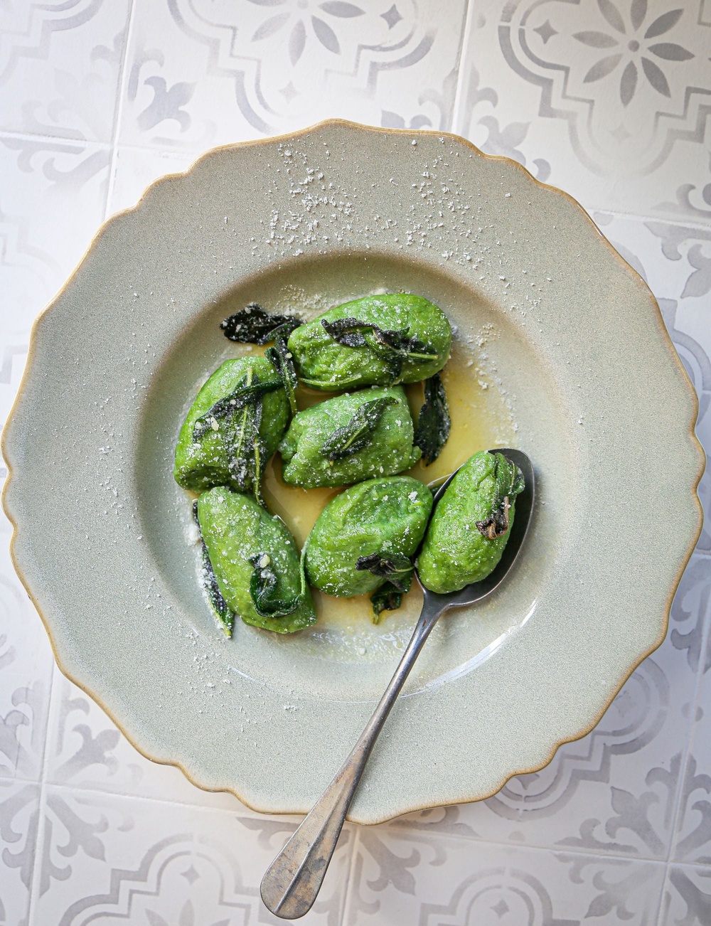 Ricotta and spinach gnudi offer comfort without complicated technique (Isabella Barbato)
