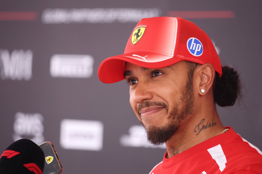 Lewis Hamilton trailed Max Verstappen by 0.145 seconds in Belgium (Omar Havana/AP) (AP)