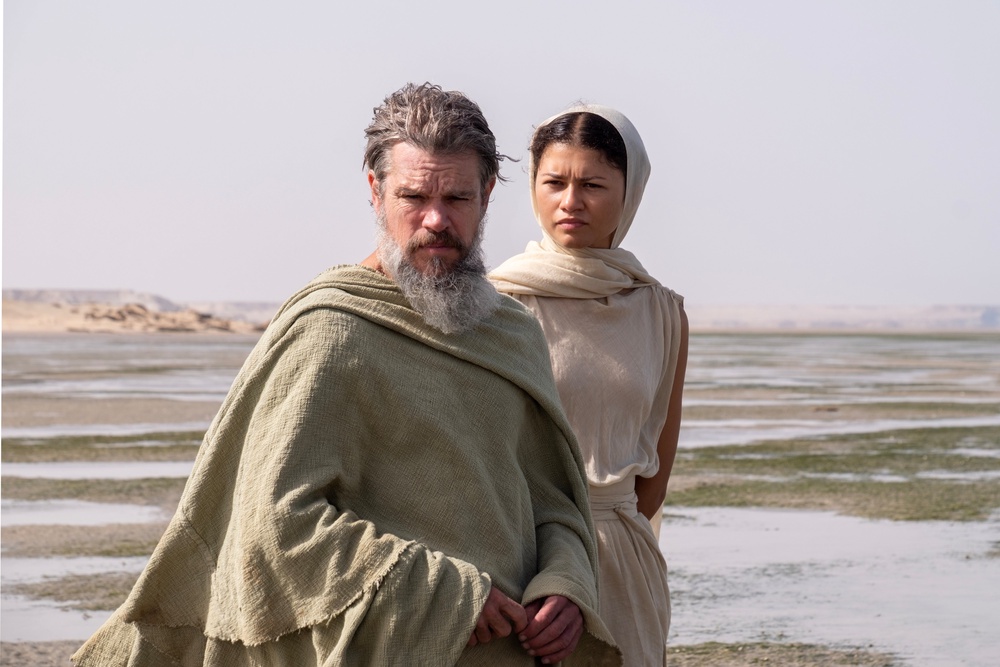 Matt Damon and Zendaya in 'The Odyssey' (Universal Pictures)
