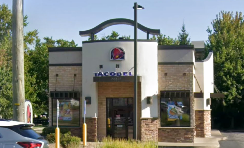 The Taco Bell in the Cleveland suburb of North Olmsted, Ohio, where Mohammed R. Ayyad says he was sickened by the parasite that can cause ‘explosive diarrhea’ (Google Maps)