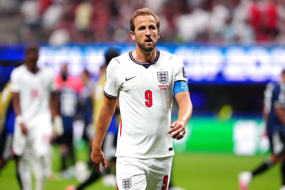 A dejected Harry Kane after England lost to Argentina (PA Wire)