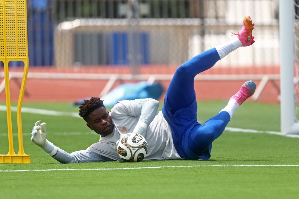 Brice Samba is France’s back-up goalkeeper (Reuters)