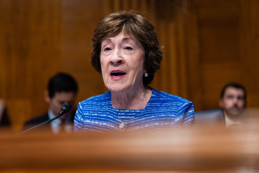 ?Collins has been a Republican who went against Trump on occasion. Now, with the ICE shooting, it might be enough for Maine voters to vote her out because of her connection to the president (Getty)