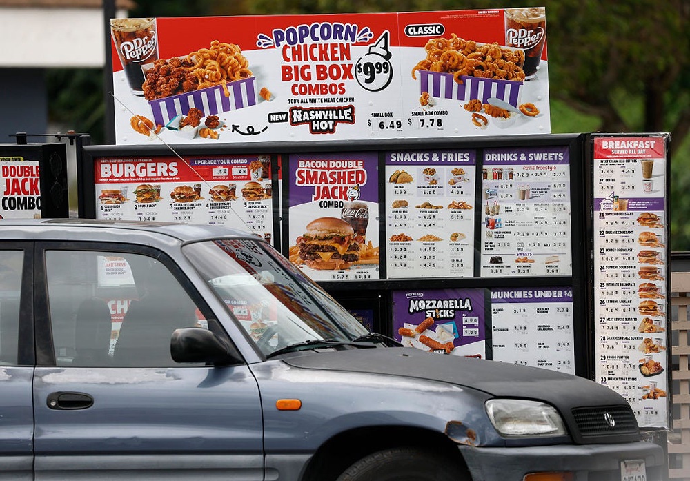 Jack in the Box lost more than $44 million in 1993 and did not post another annual profit for another three years (Getty Images)