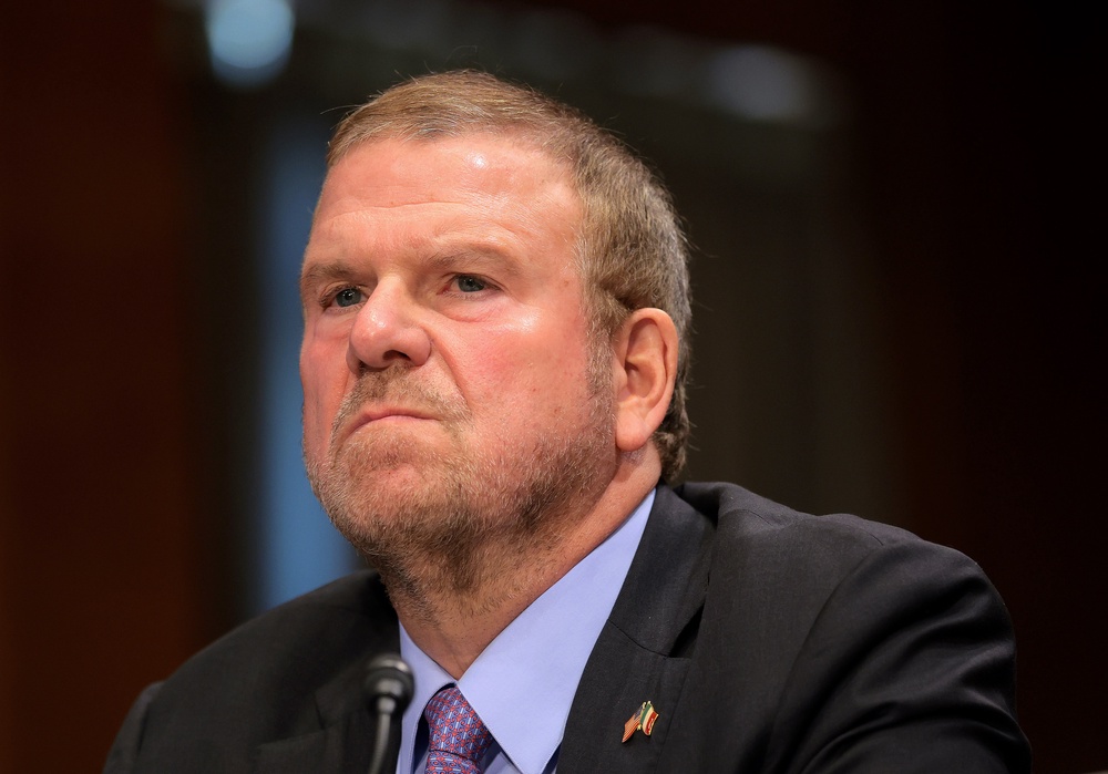 Activists described hospitality mogul Tilman Fertitta’s arrival as an unwelcome display of American wealth and influence for many Italians at a time when they see the Trump administration as upending the post-World War II international order (Getty Images)