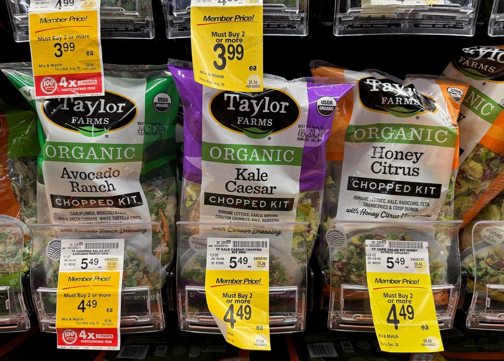 California’s Taylor Farms issued a voluntary recall of all iceberg lettuce grown in central Mexico that was identified as the potential source of cyclosporiasis (Getty)